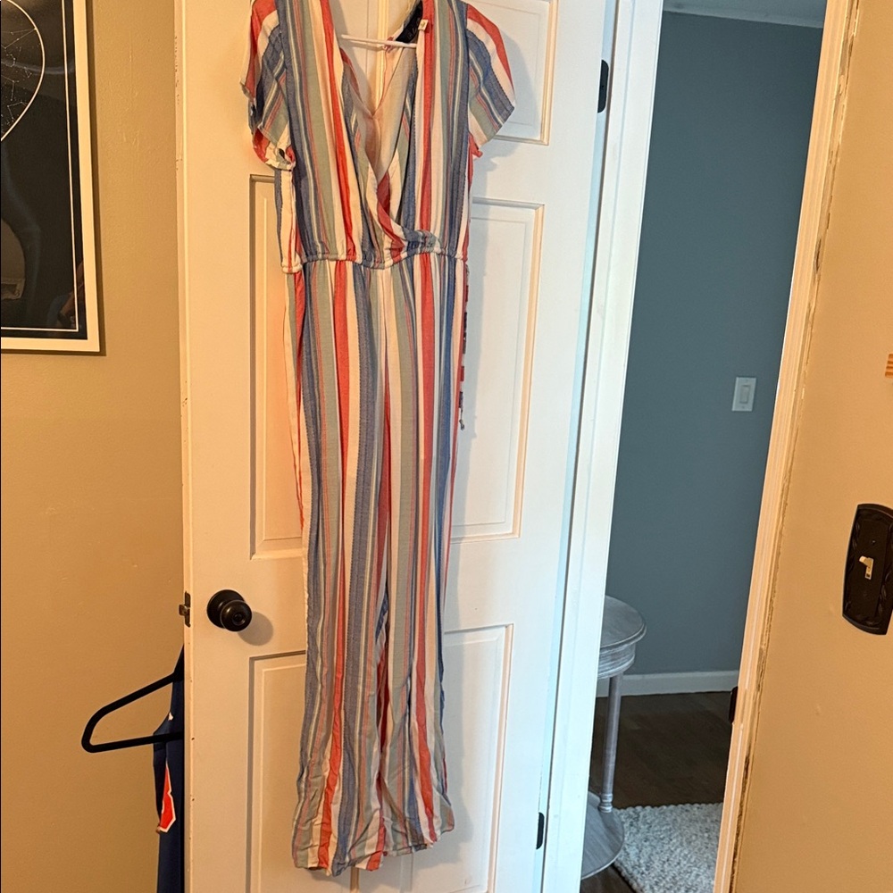 Blue Rain Multicolor Striped Garment